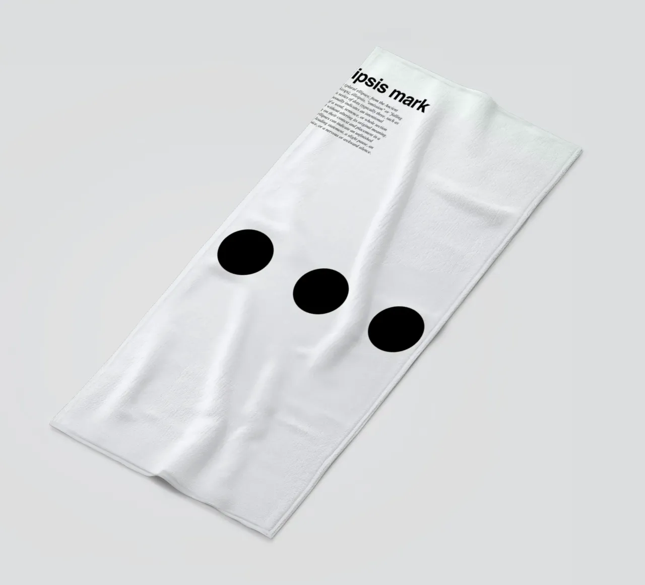 Ellipsis telo mare da LeDieg