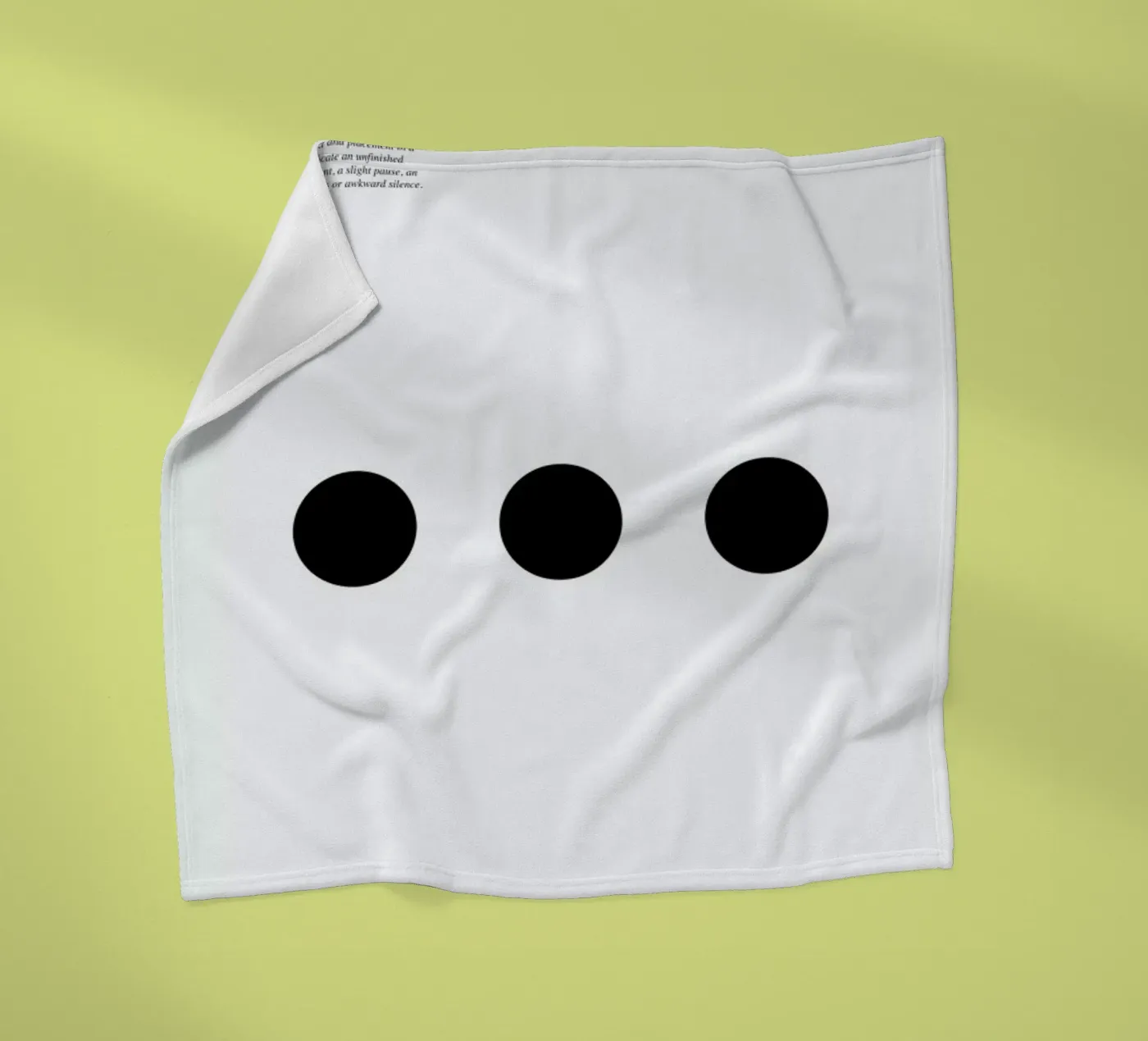 Ellipsis fleecedeken van LeDieg