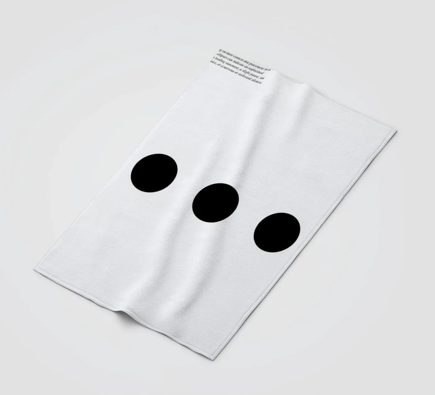 Ellipsis fleecedeken van LeDieg