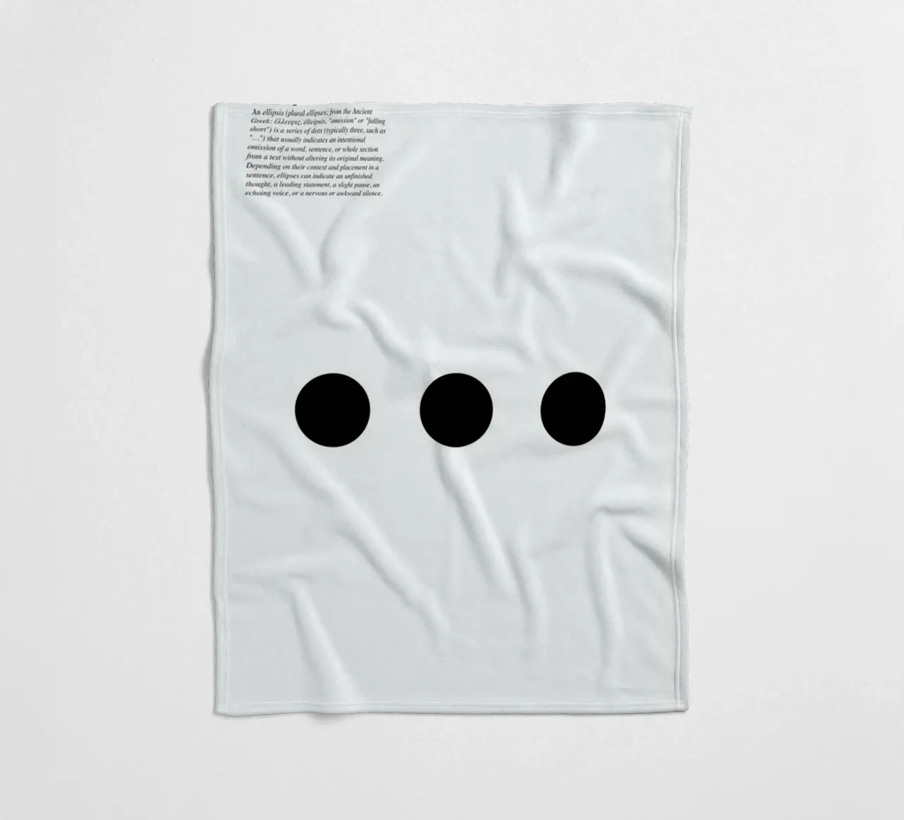 Ellipsis coperta in pile da LeDieg