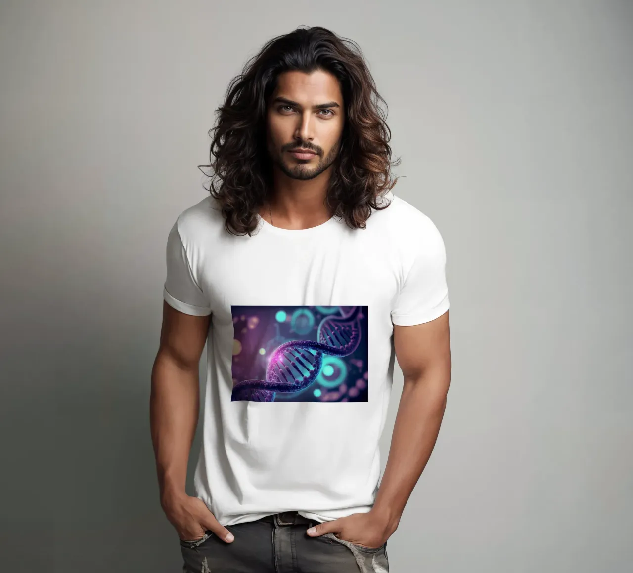 Svelare il mistero genetico t-shirt da Delaplane