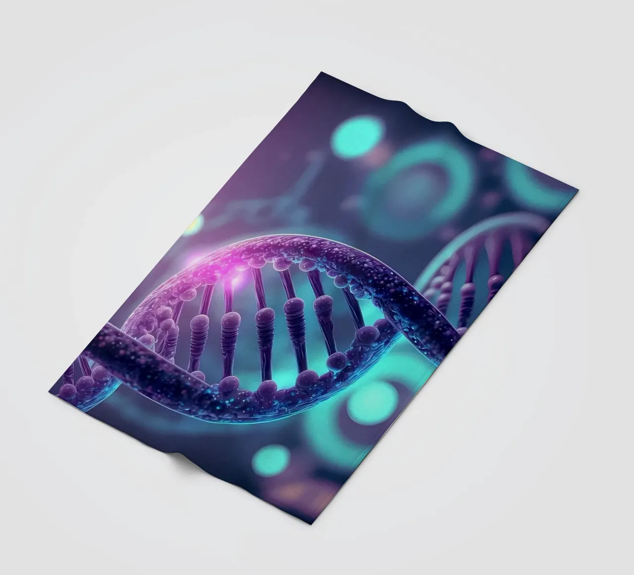 Unveiling Genetic Mysterie fleece blanket by Delaplane