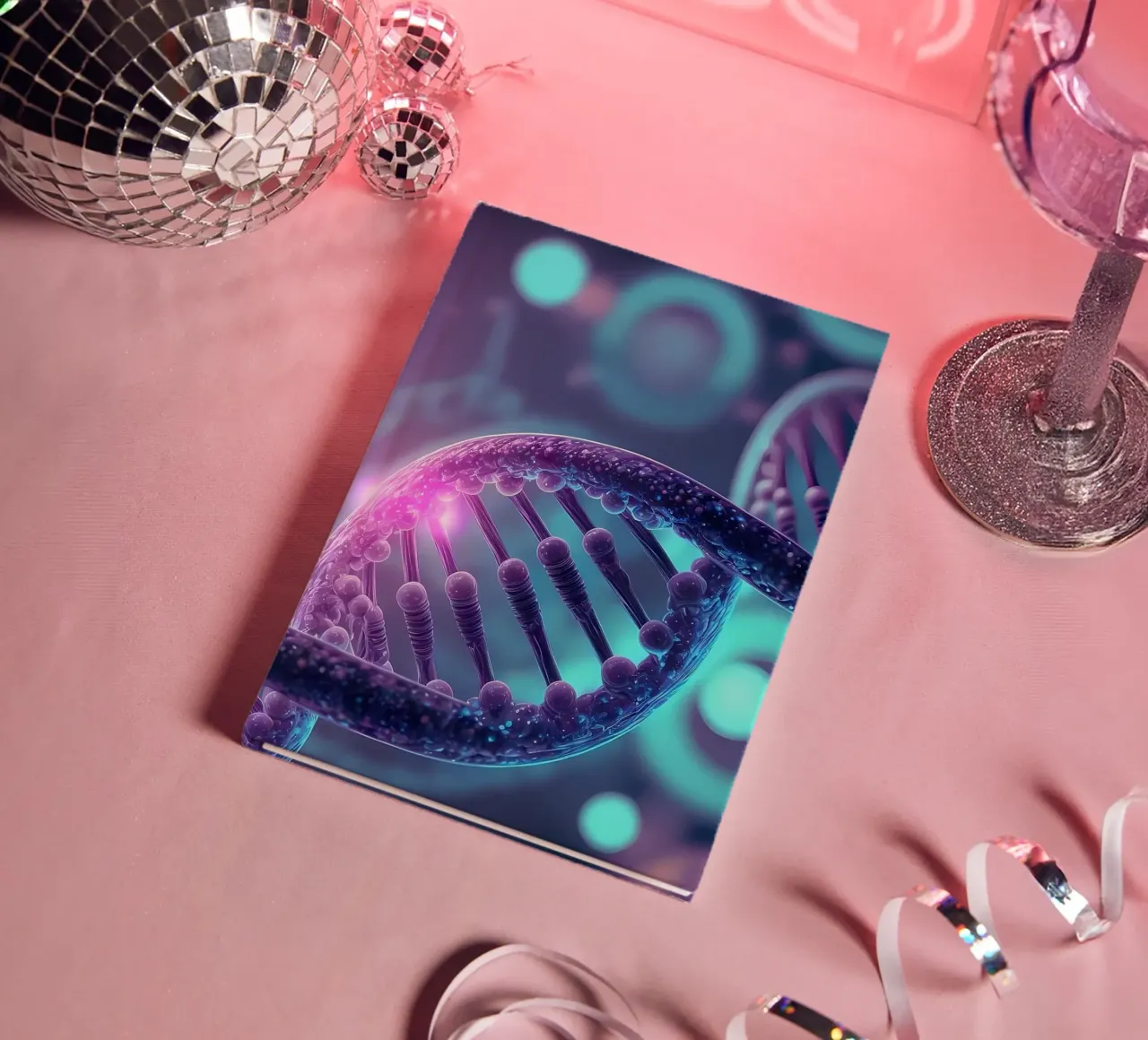 Unveiling Genetic Mysterie notebook by Delaplane
