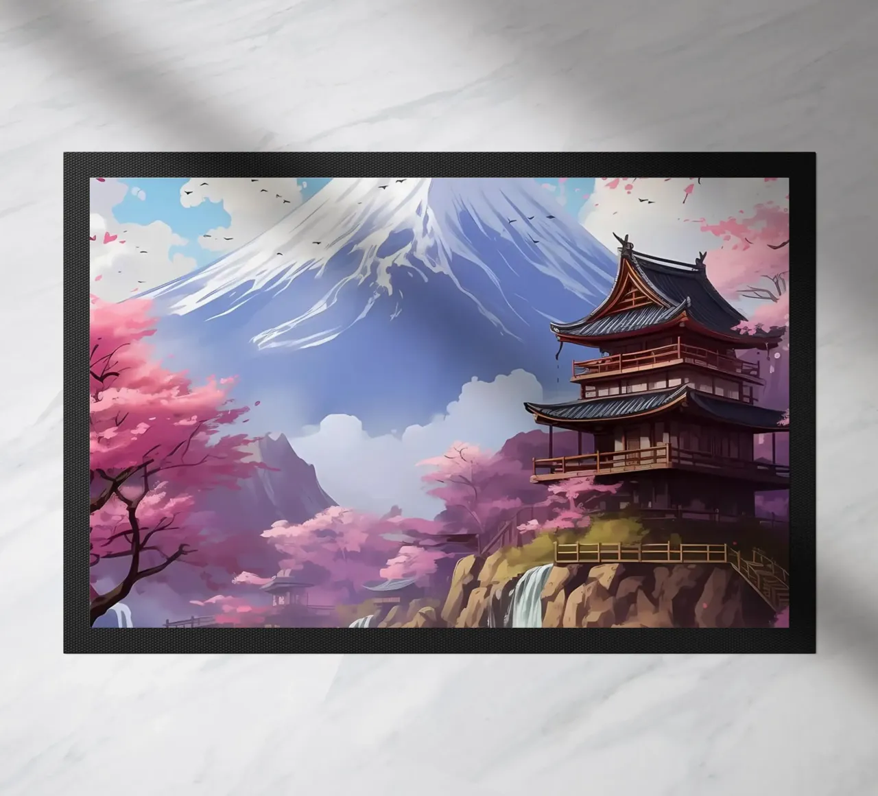 Fiori di ciliegio in Giappone zerbino da Mikesell