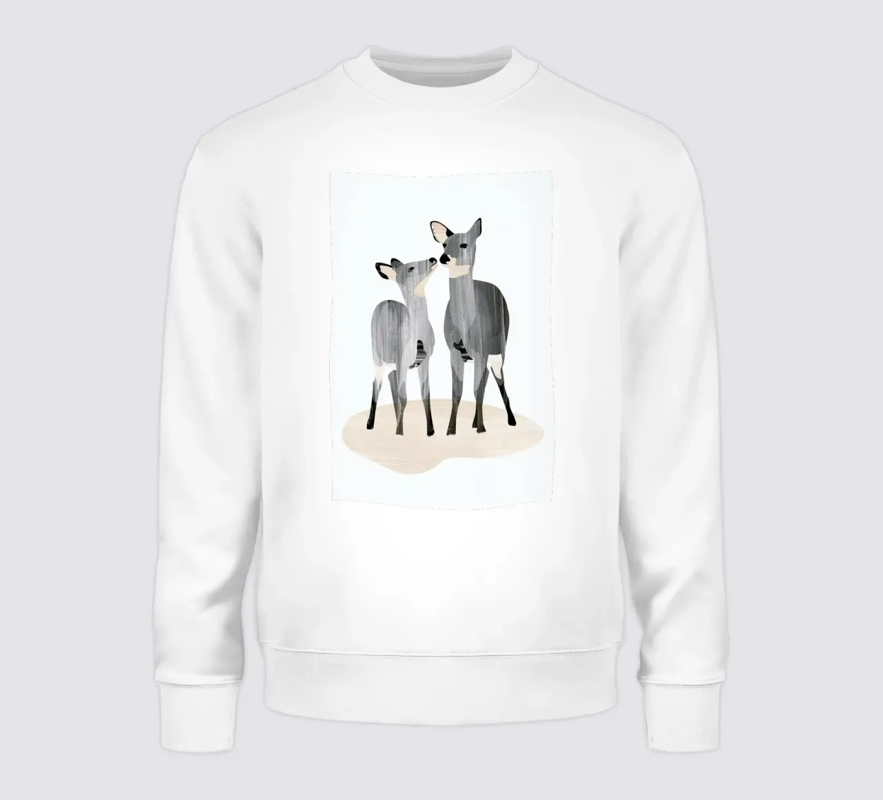 Oh Deer felpa da Goed Blauw