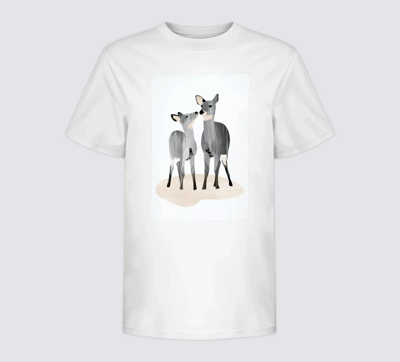 Oh Deer t-shirt bambini da Goed Blauw
