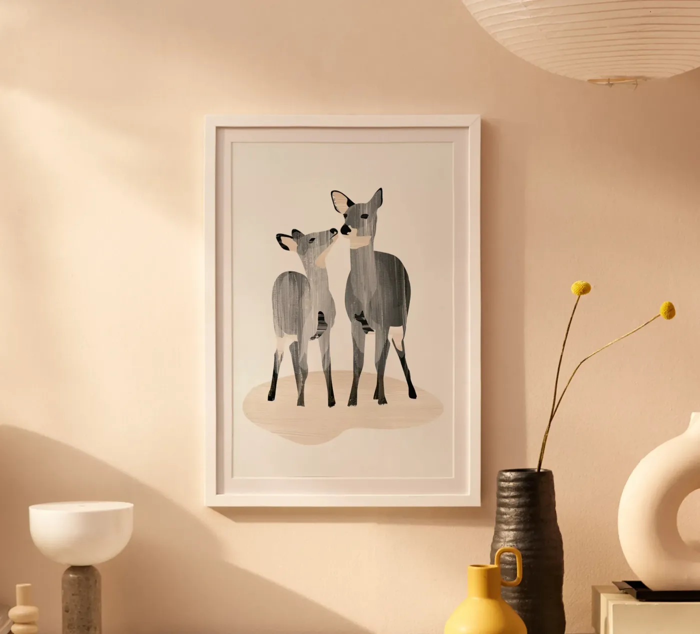 Oh Deer poster by Goed Blauw