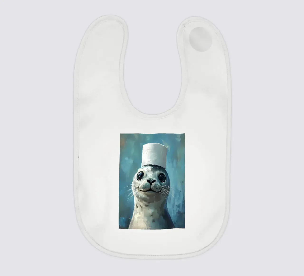 Sigillo in un cappello bavaglino da Ginnery