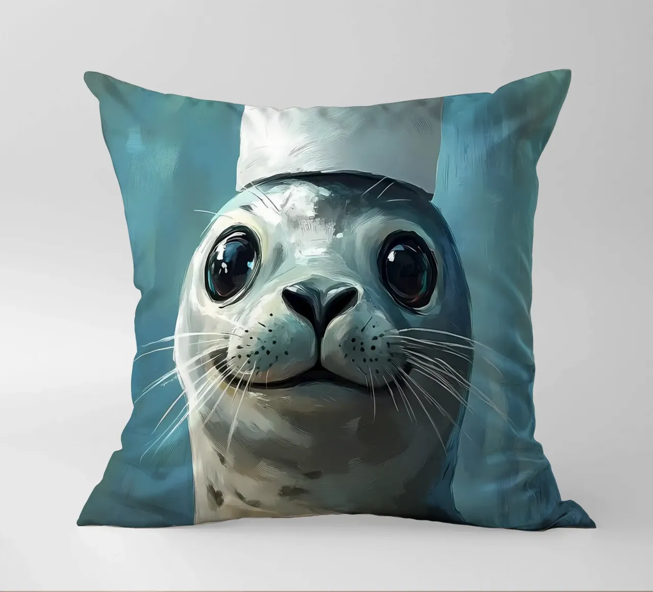 Sigillo in un cappello cuscino da Ginnery