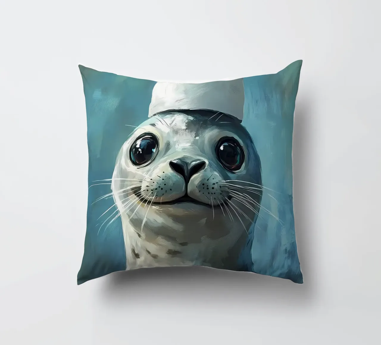 Sigillo in un cappello cuscino da Ginnery