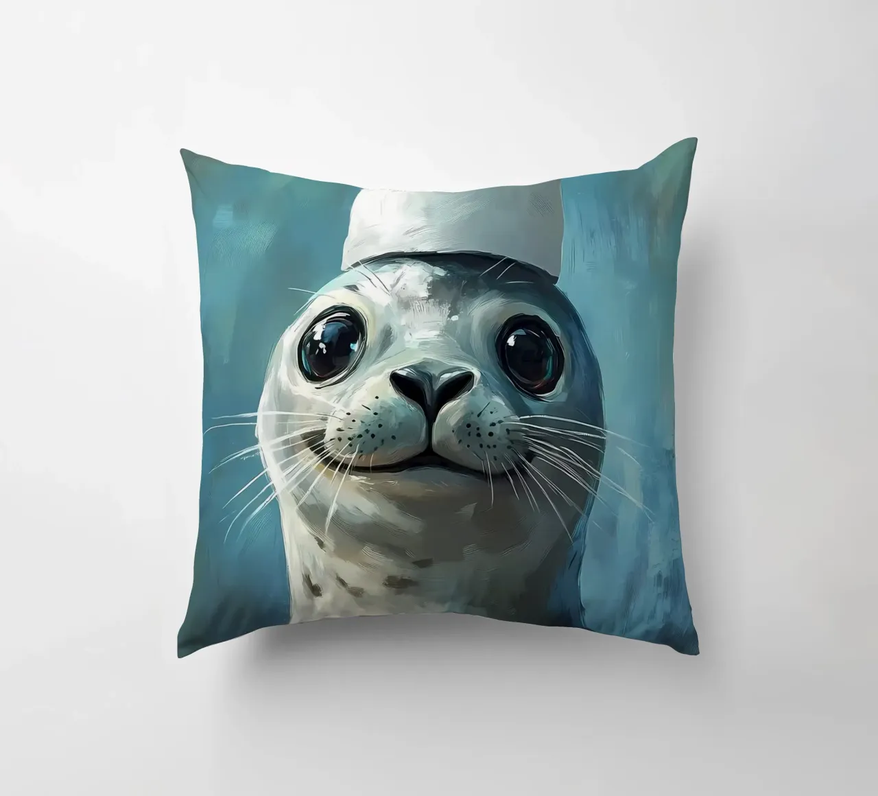 Sigillo in un cappello cuscino da Ginnery