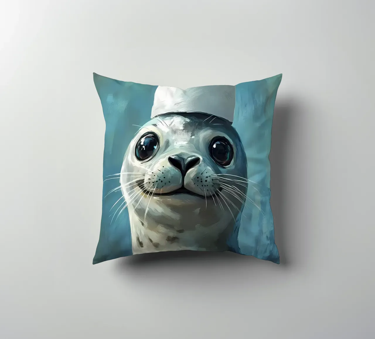 Sigillo in un cappello cuscino da Ginnery