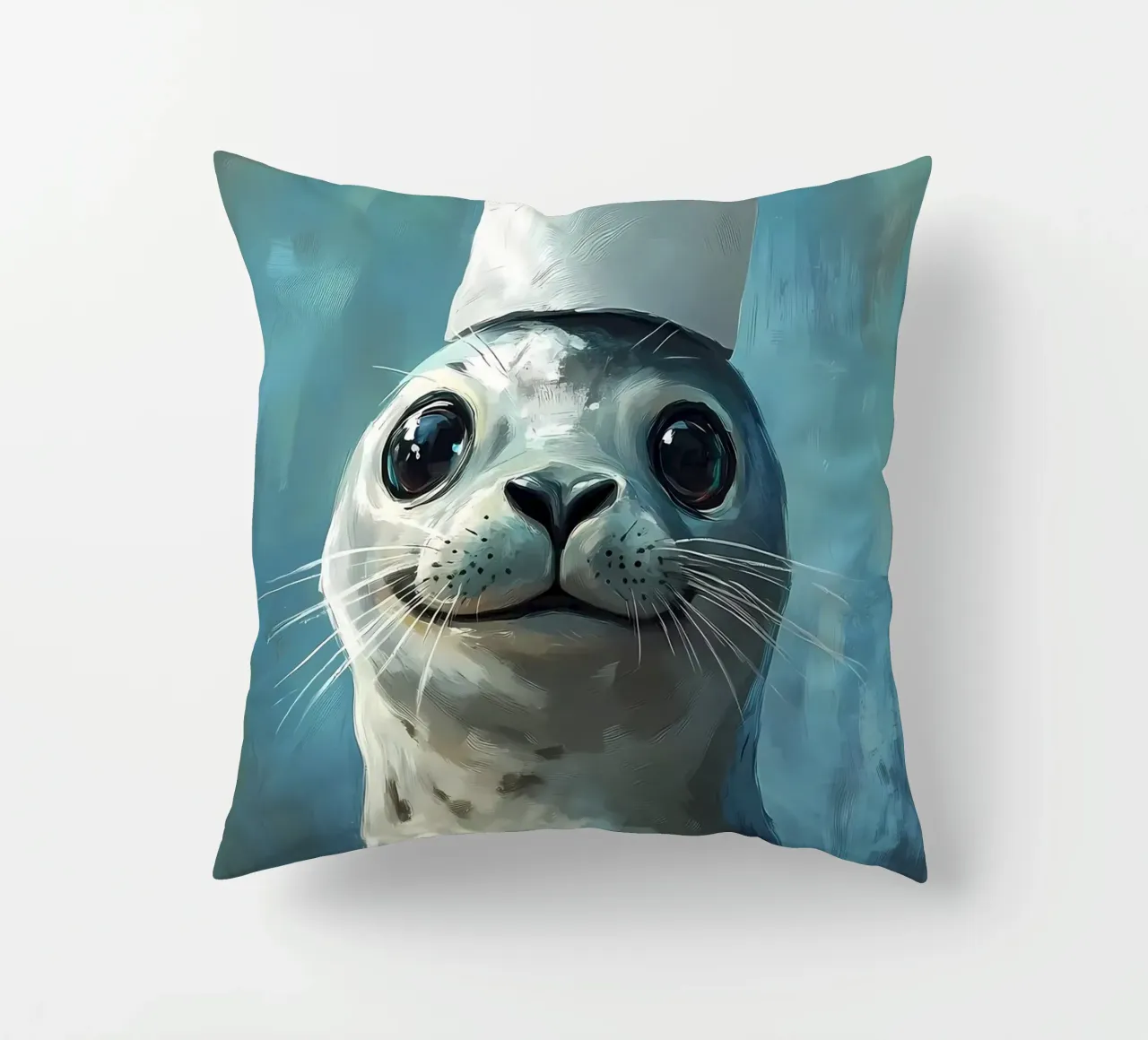 Sigillo in un cappello cuscino da Ginnery