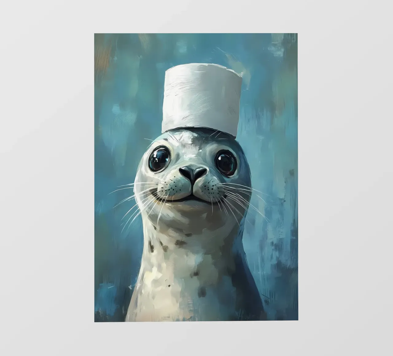 Sigillo in un cappello telo in pvc da Ginnery