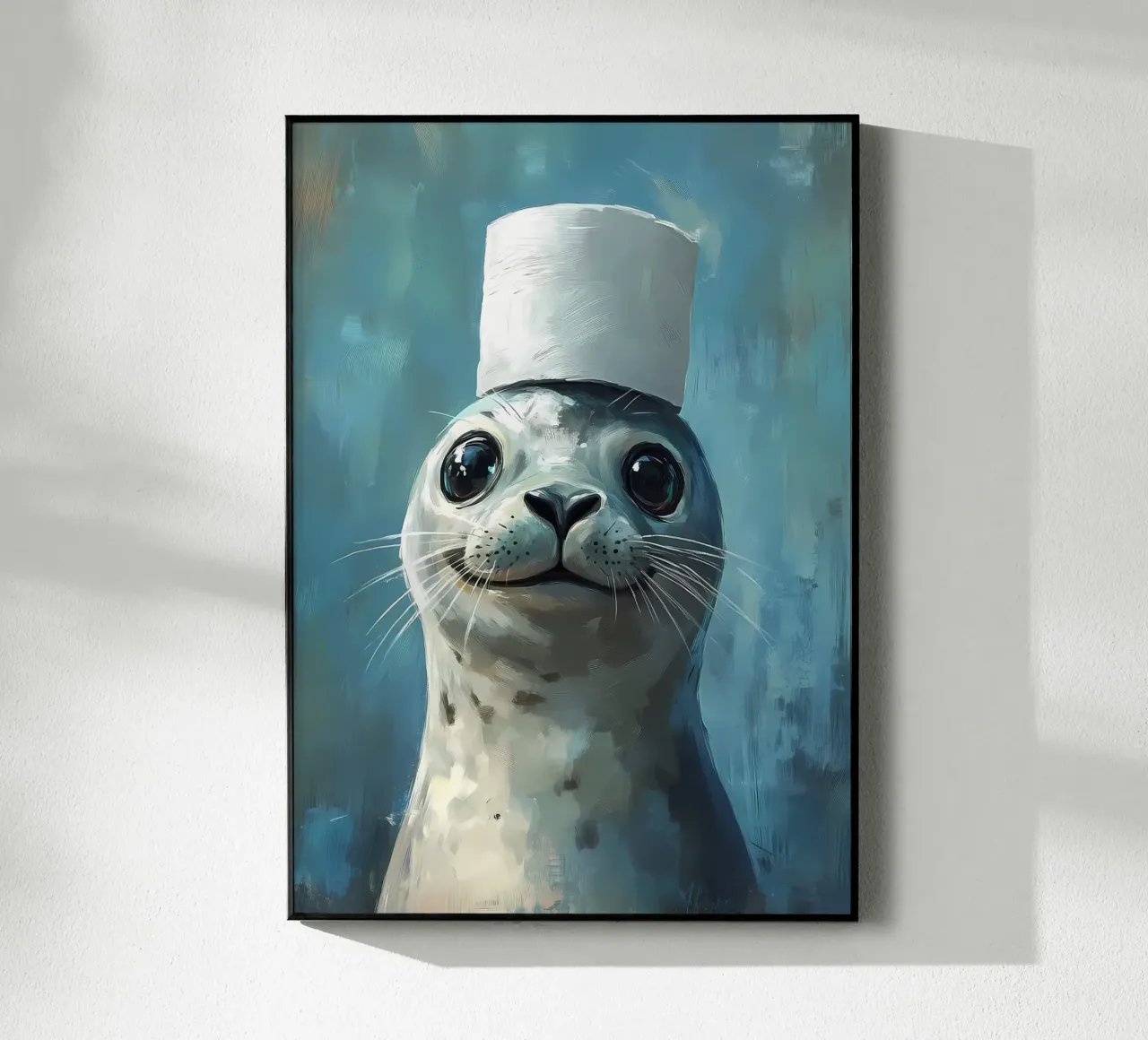 Sigillo in un cappello plexiglass da Ginnery