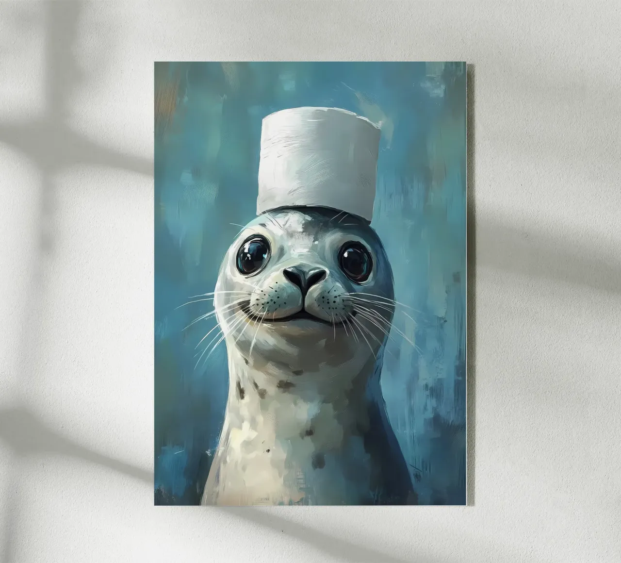 Sigillo in un cappello plexiglass da Ginnery