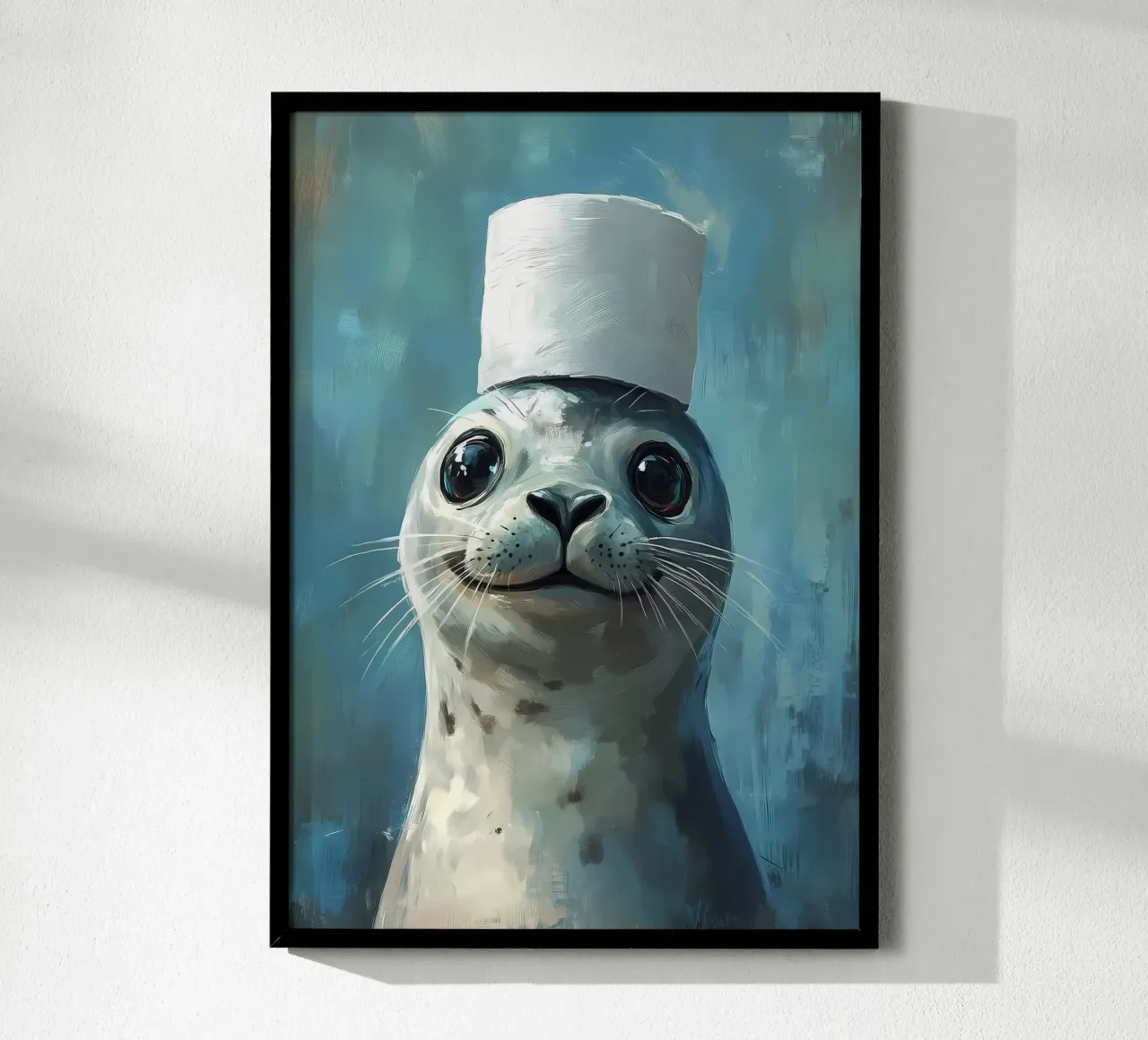 Sigillo in un cappello carta hahnemühle da Ginnery