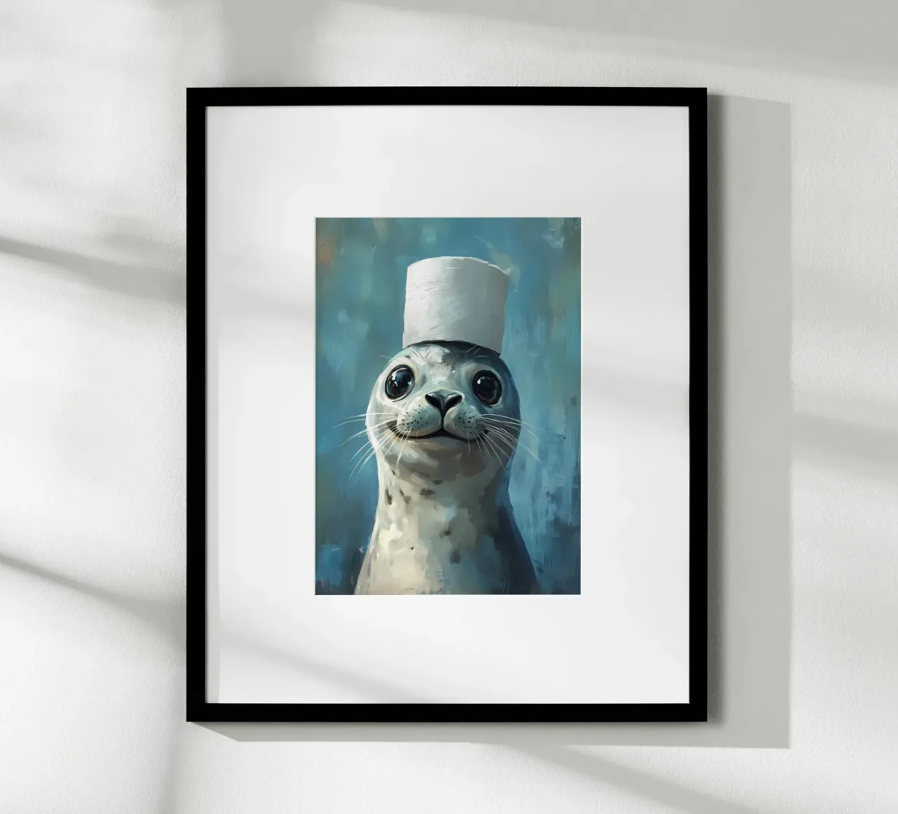 Sigillo in un cappello carta hahnemühle da Ginnery