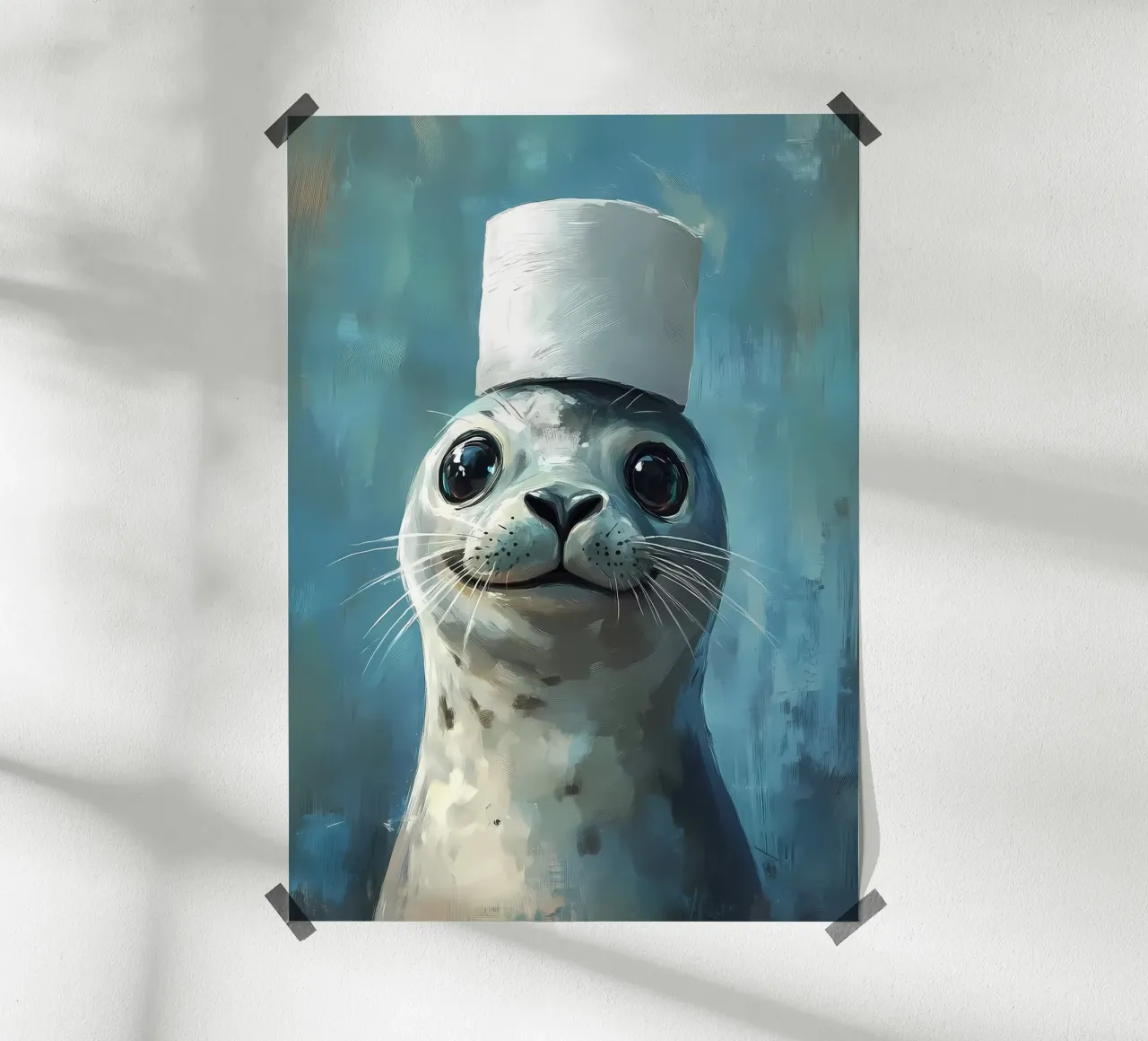 Sigillo in un cappello carta hahnemühle da Ginnery