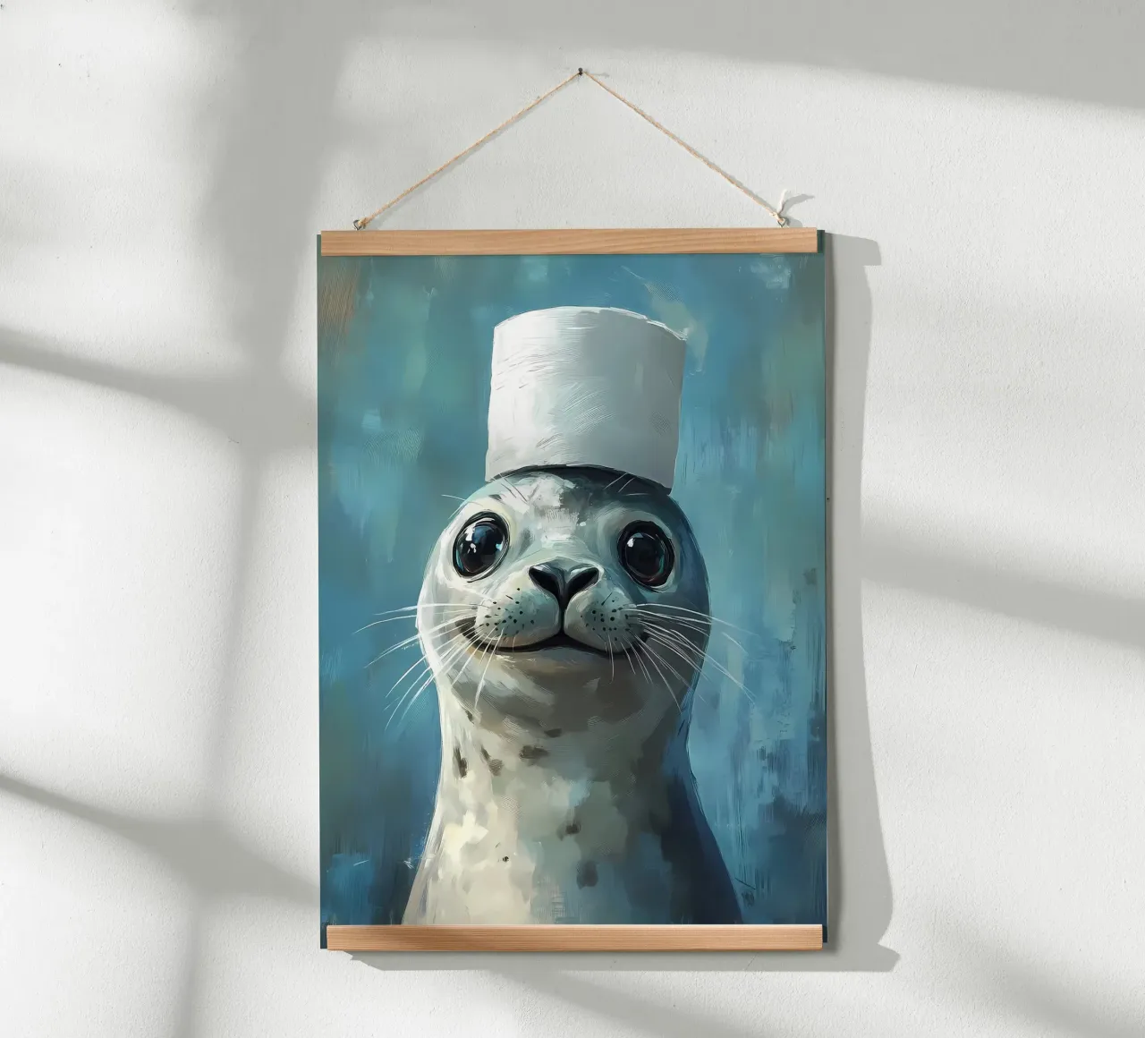 Sigillo in un cappello carta hahnemühle da Ginnery