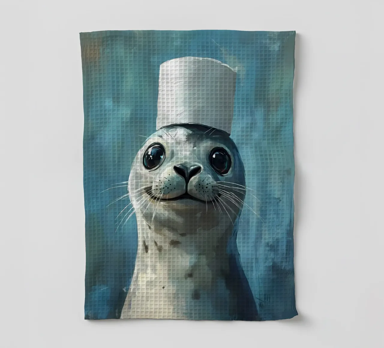 Sigillo in un cappello canovaccio da cucina da Ginnery