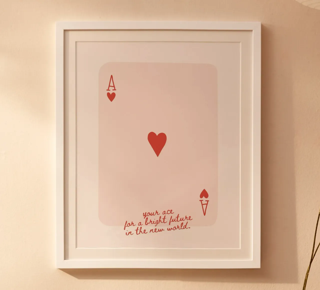 ace Poster von Ambition Wall