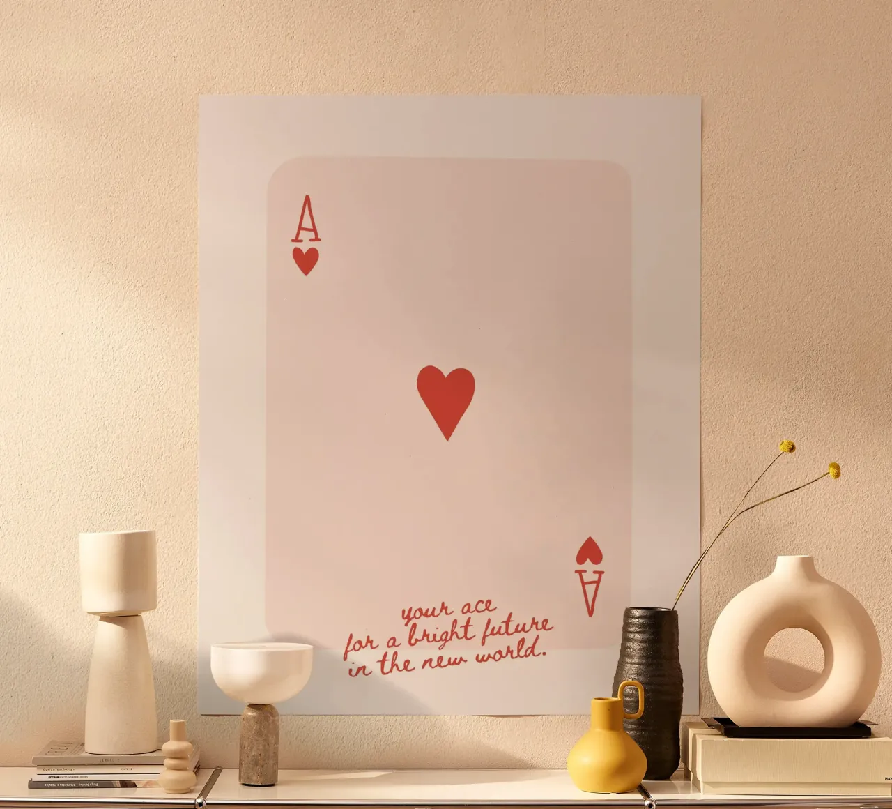 ace Poster von Ambition Wall