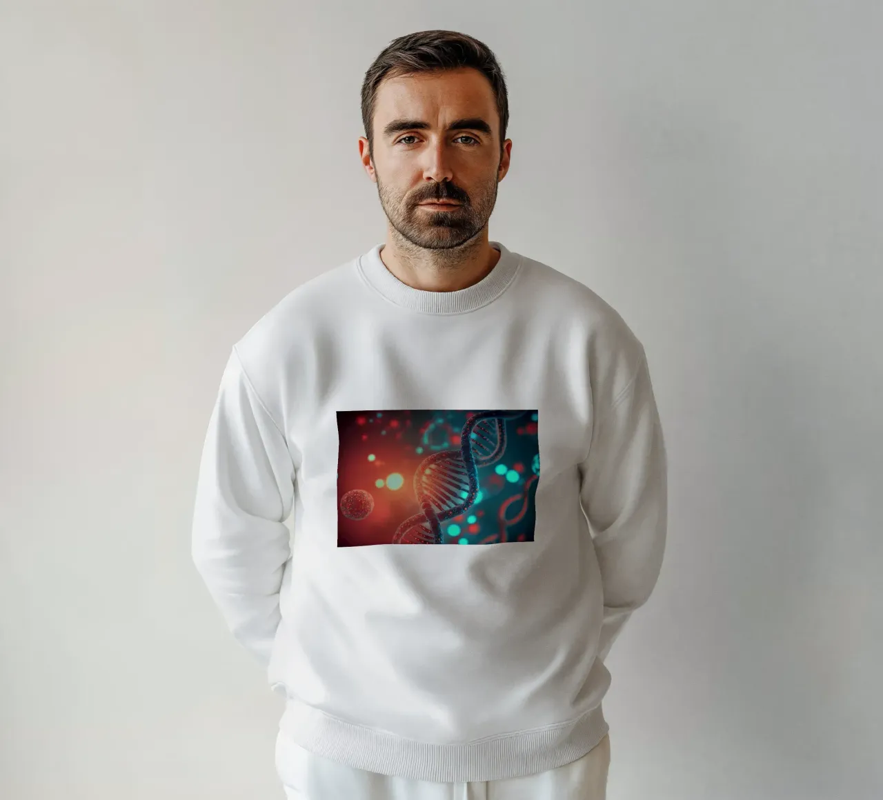 Il codice genetico svelato felpa da Delaplane