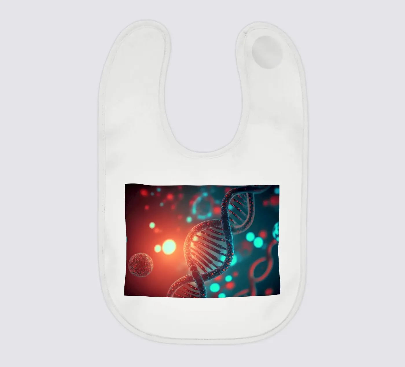 Genetic Code Revealed baby bib by Delaplane