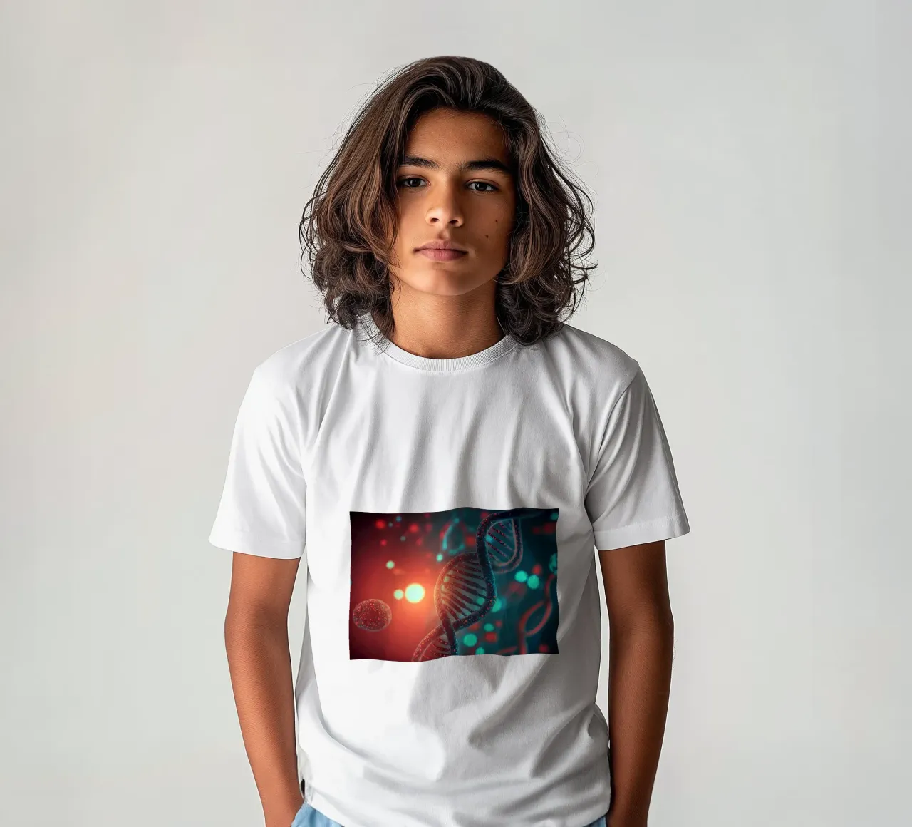 Il codice genetico svelato t-shirt bambini da Delaplane