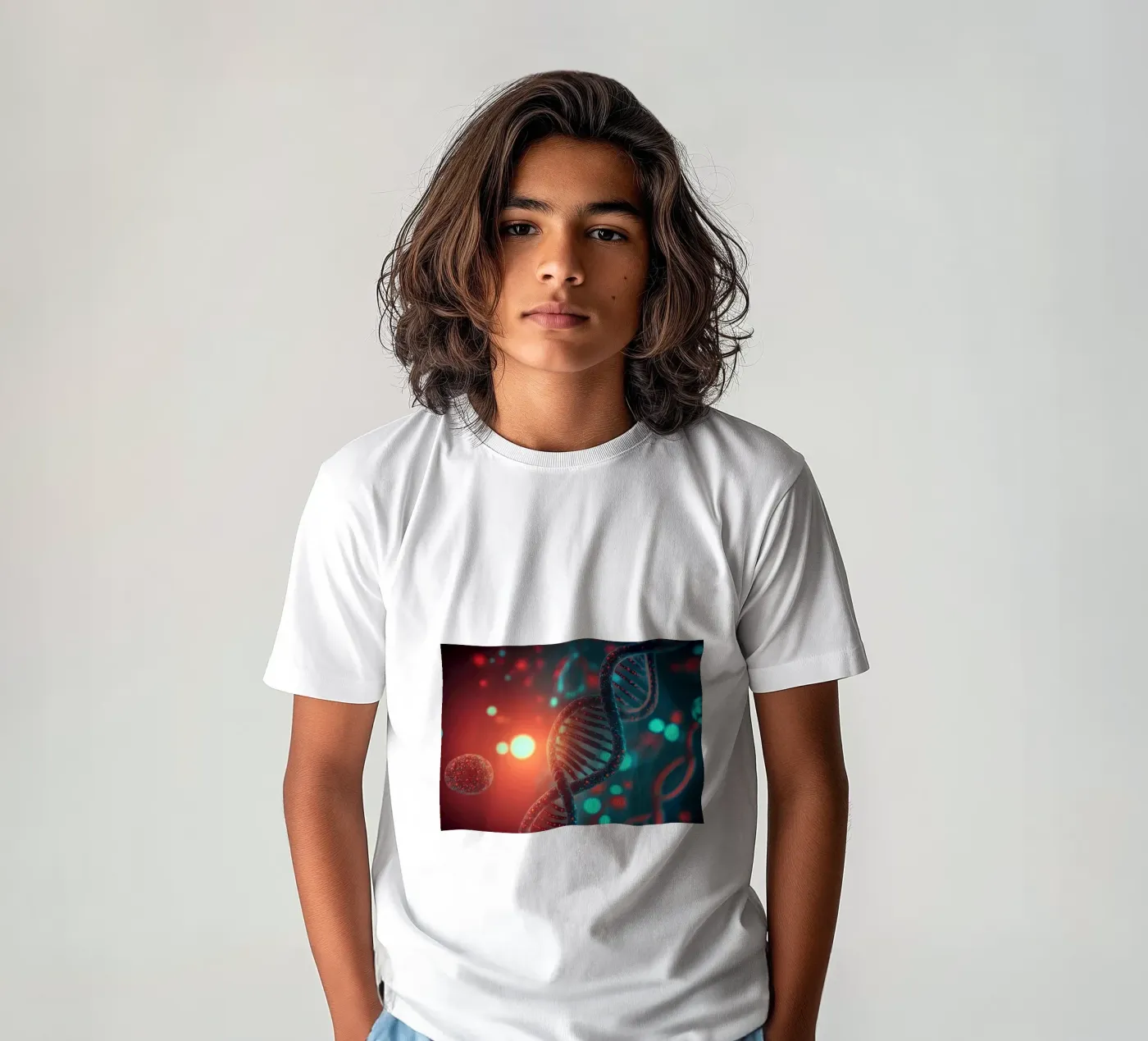 Genetische code onthuld kinder t-shirt van Delaplane