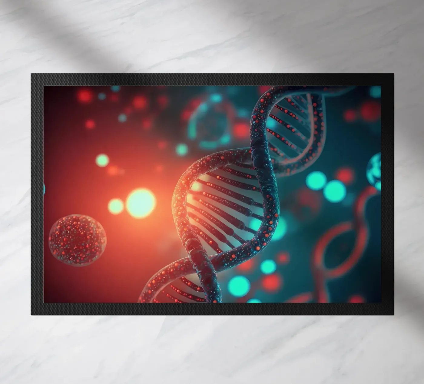 Genetic Code Revealed doormat by Delaplane