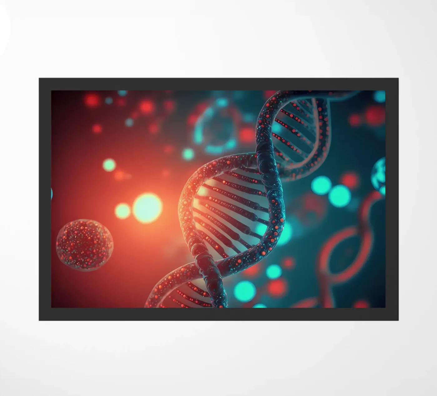 Genetic Code Revealed doormat by Delaplane