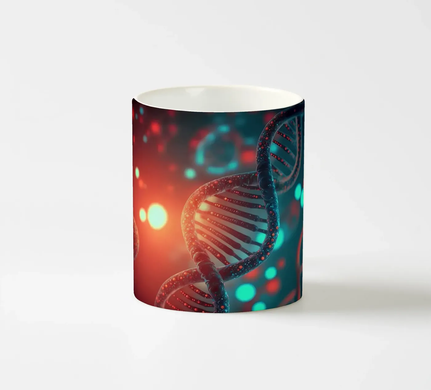 Genetic Code Revealed ceramic mug by Delaplane