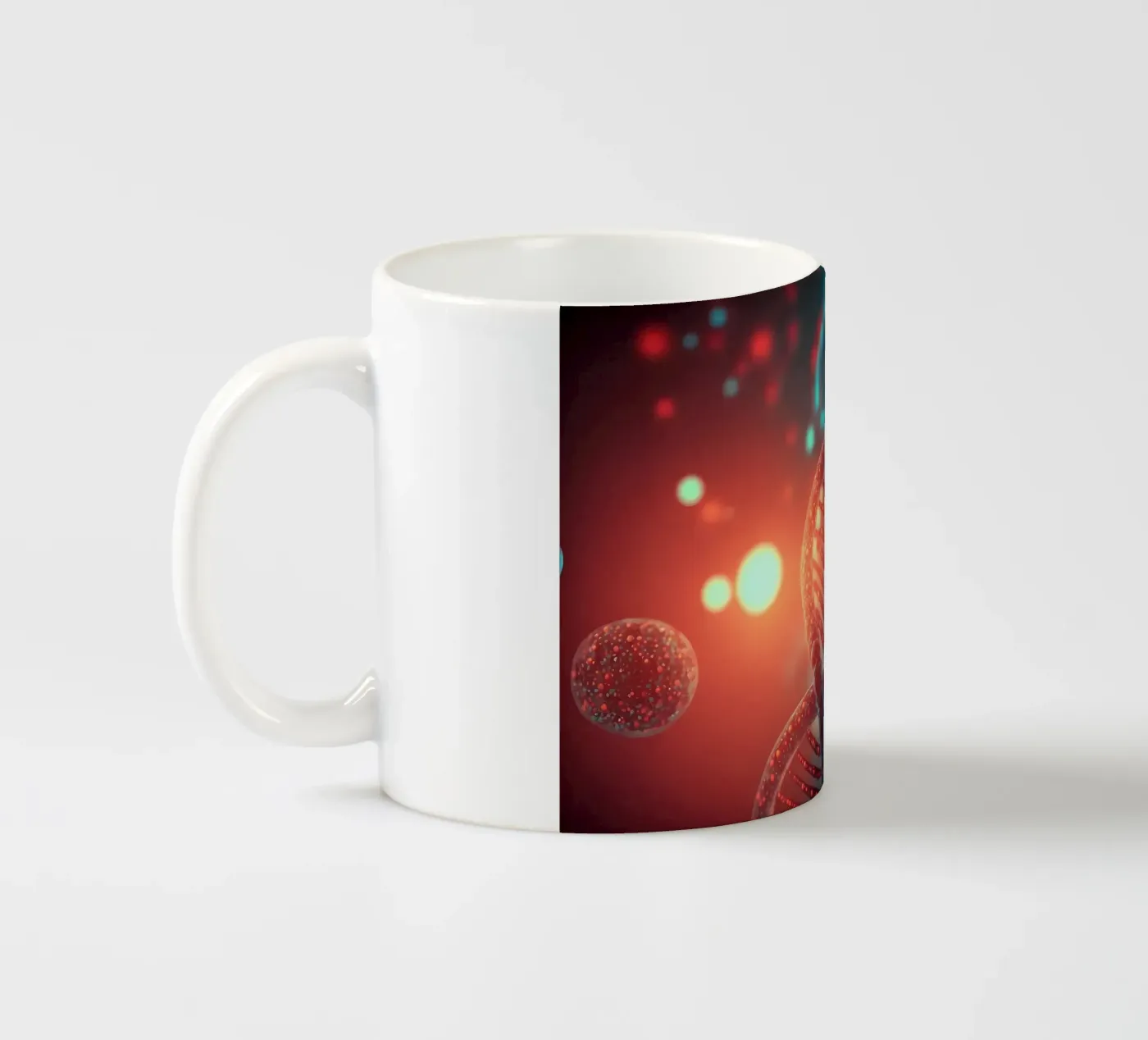 Genetic Code Revealed ceramic mug by Delaplane