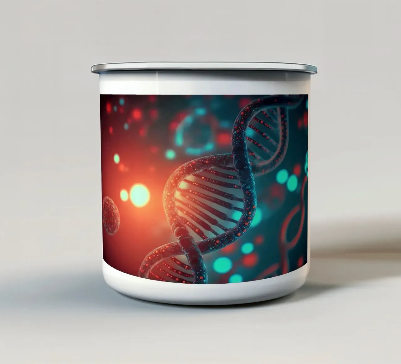 Il codice genetico svelato tazza in smalto da Delaplane