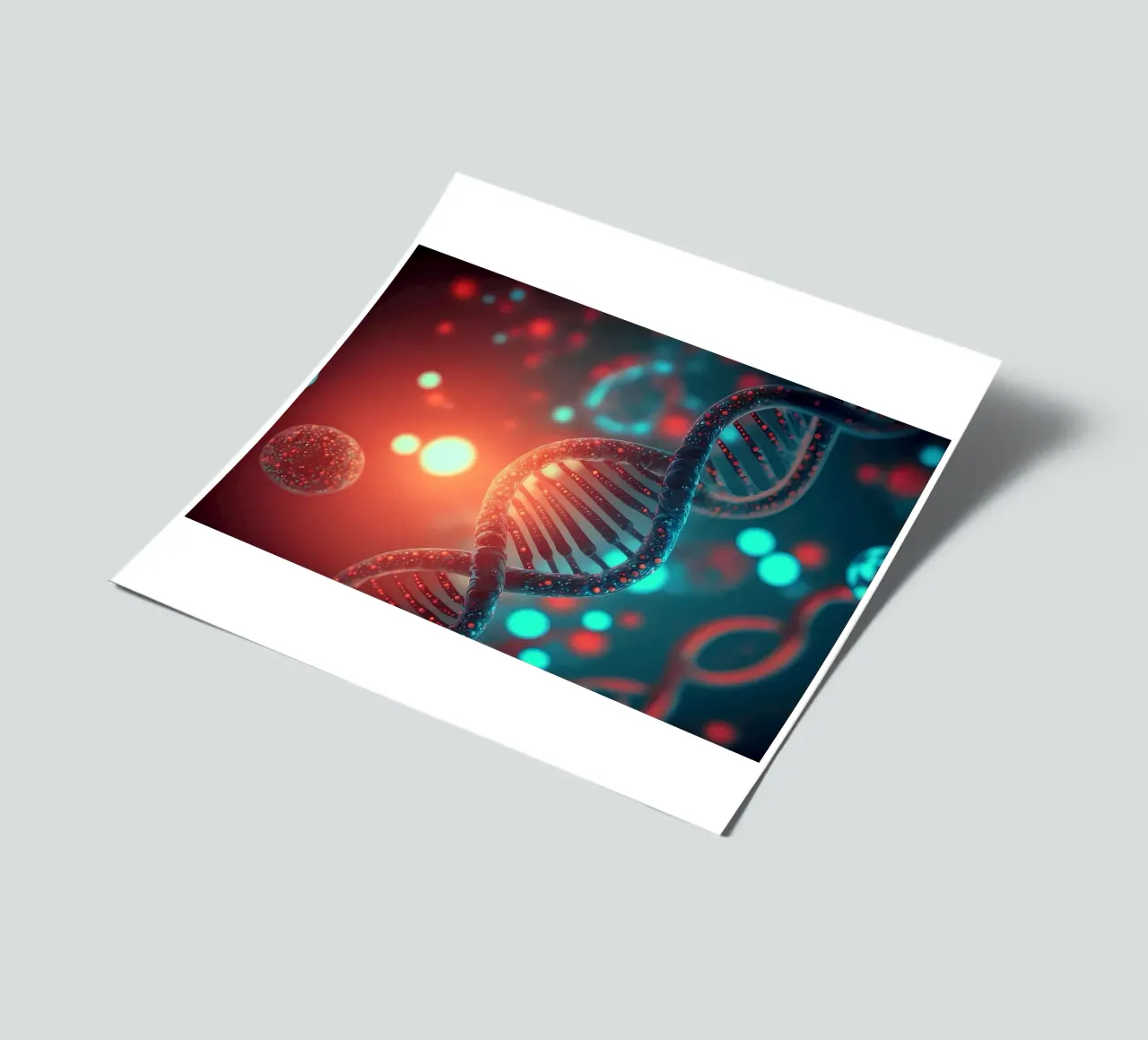 Genetischer Code aufgedeckt Stickerbogen von Delaplane