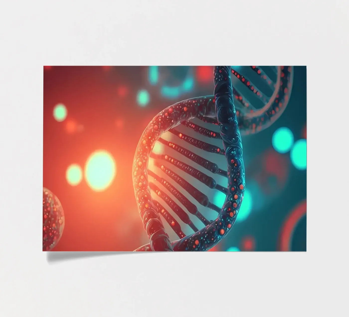 Genetische code onthuld stickervel van Delaplane