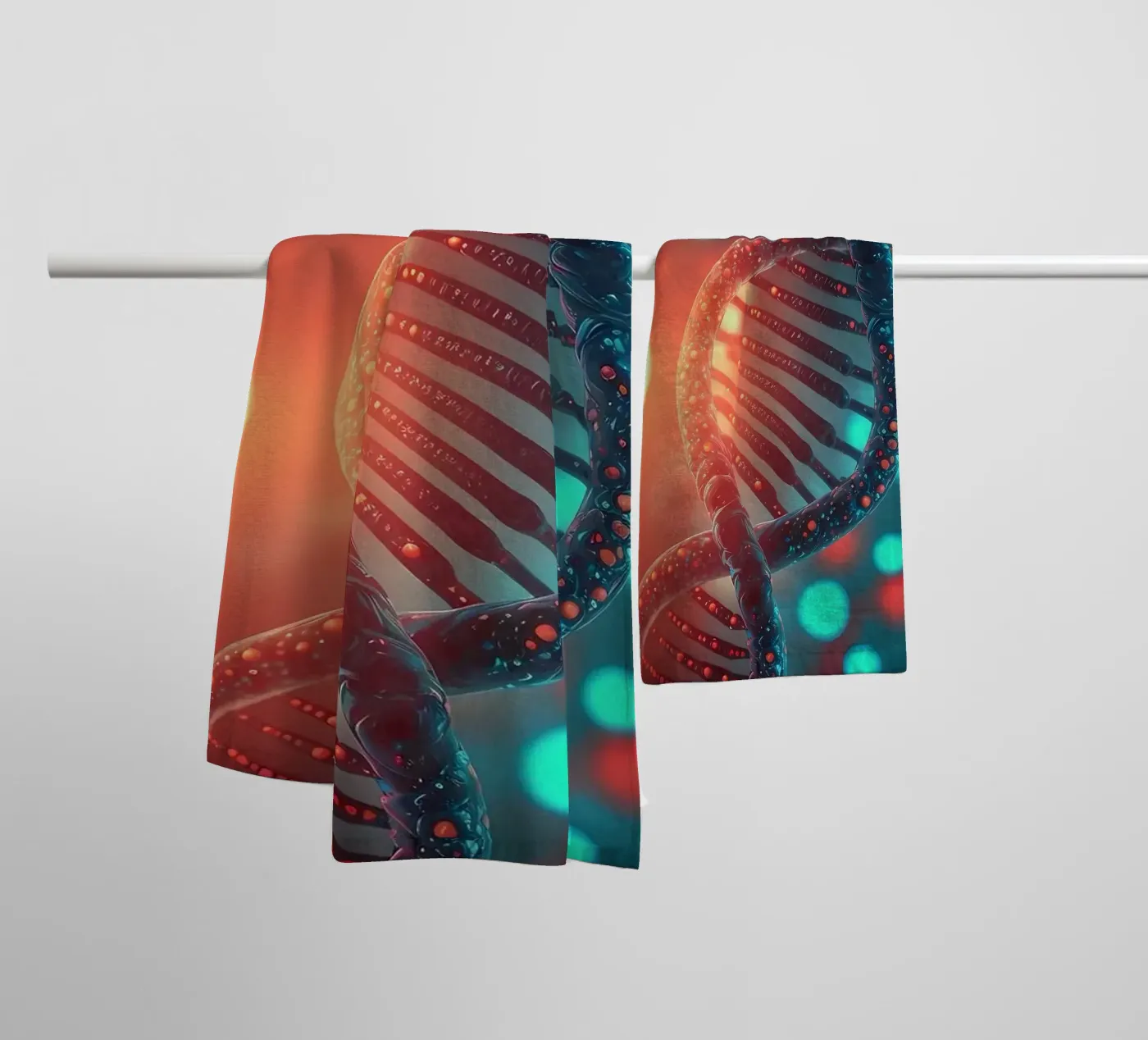 Genetische code onthuld badhanddoek van Delaplane
