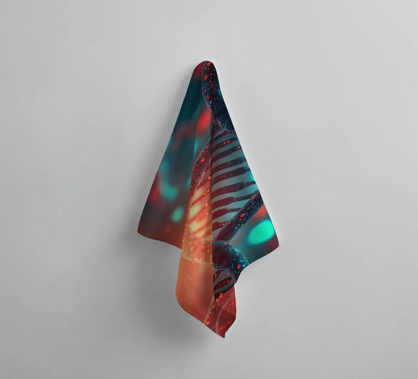 Genetischer Code aufgedeckt Handtuch von Delaplane