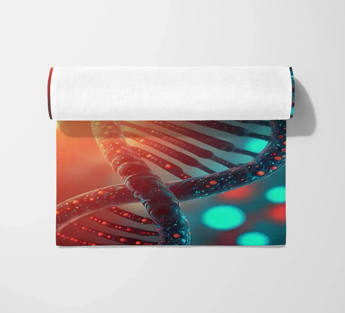 Genetic Code Revealed beach towel by Delaplane