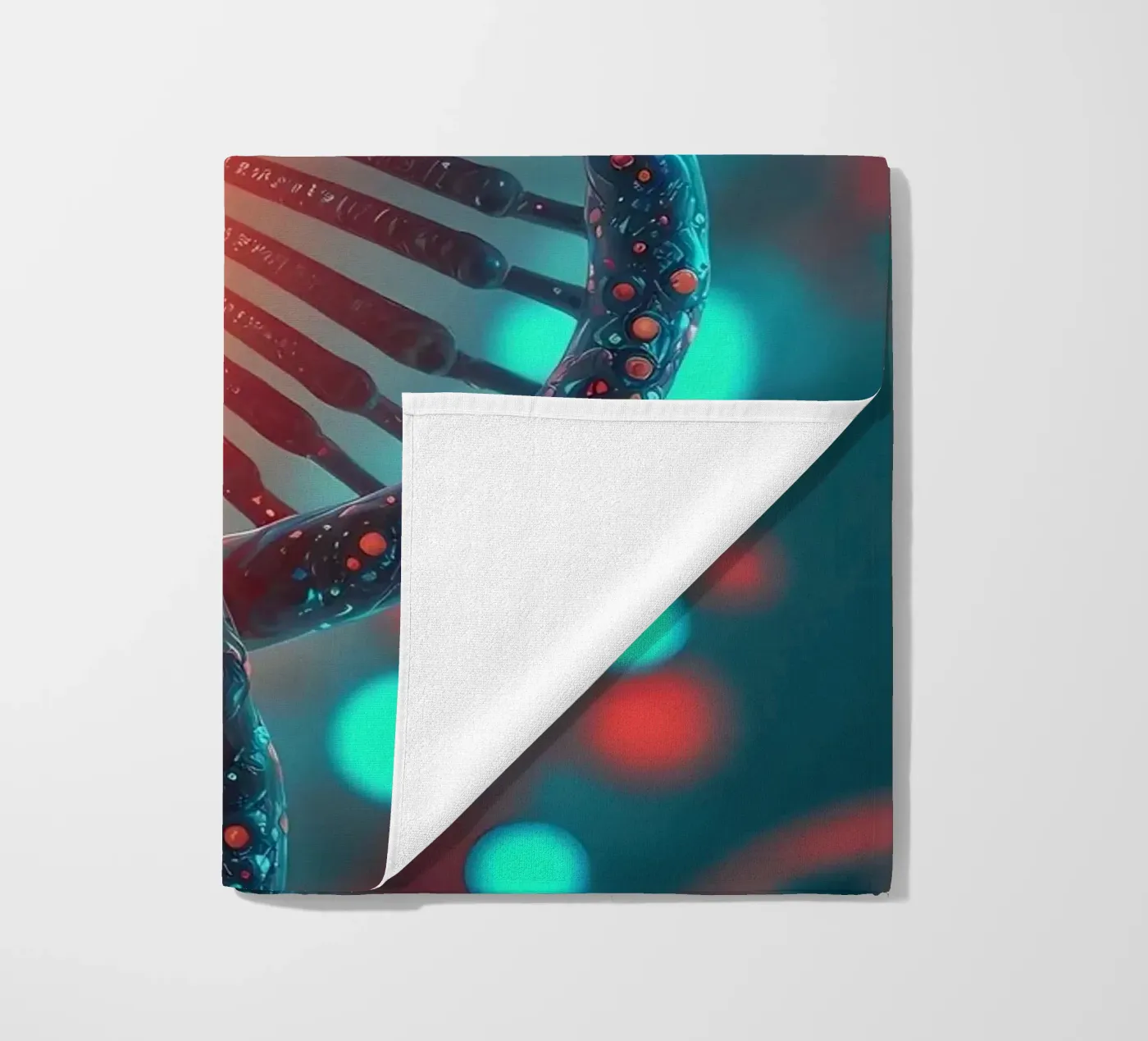 Genetic Code Revealed beach towel by Delaplane