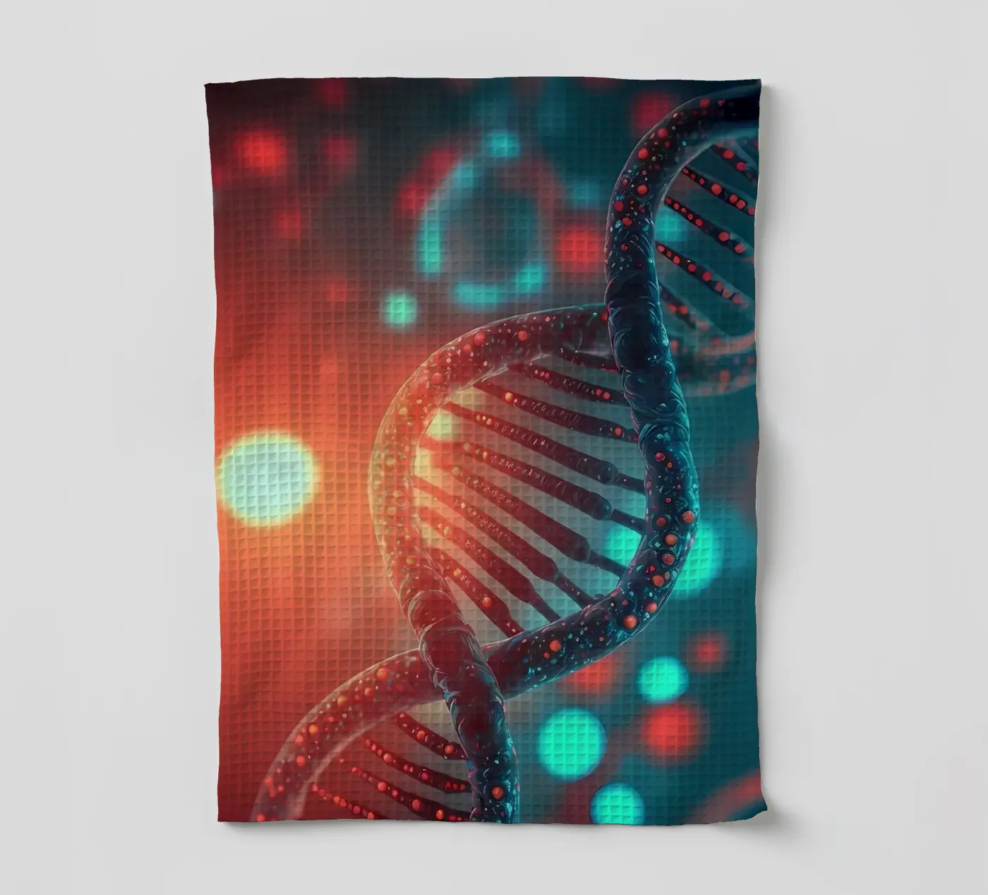 Genetic Code Revealed tea towel by Delaplane