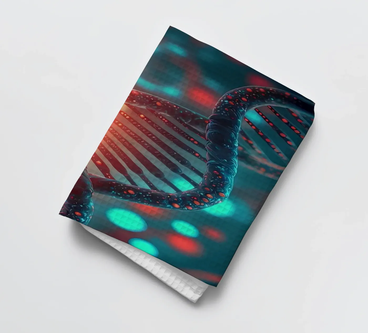 Genetic Code Revealed tea towel by Delaplane