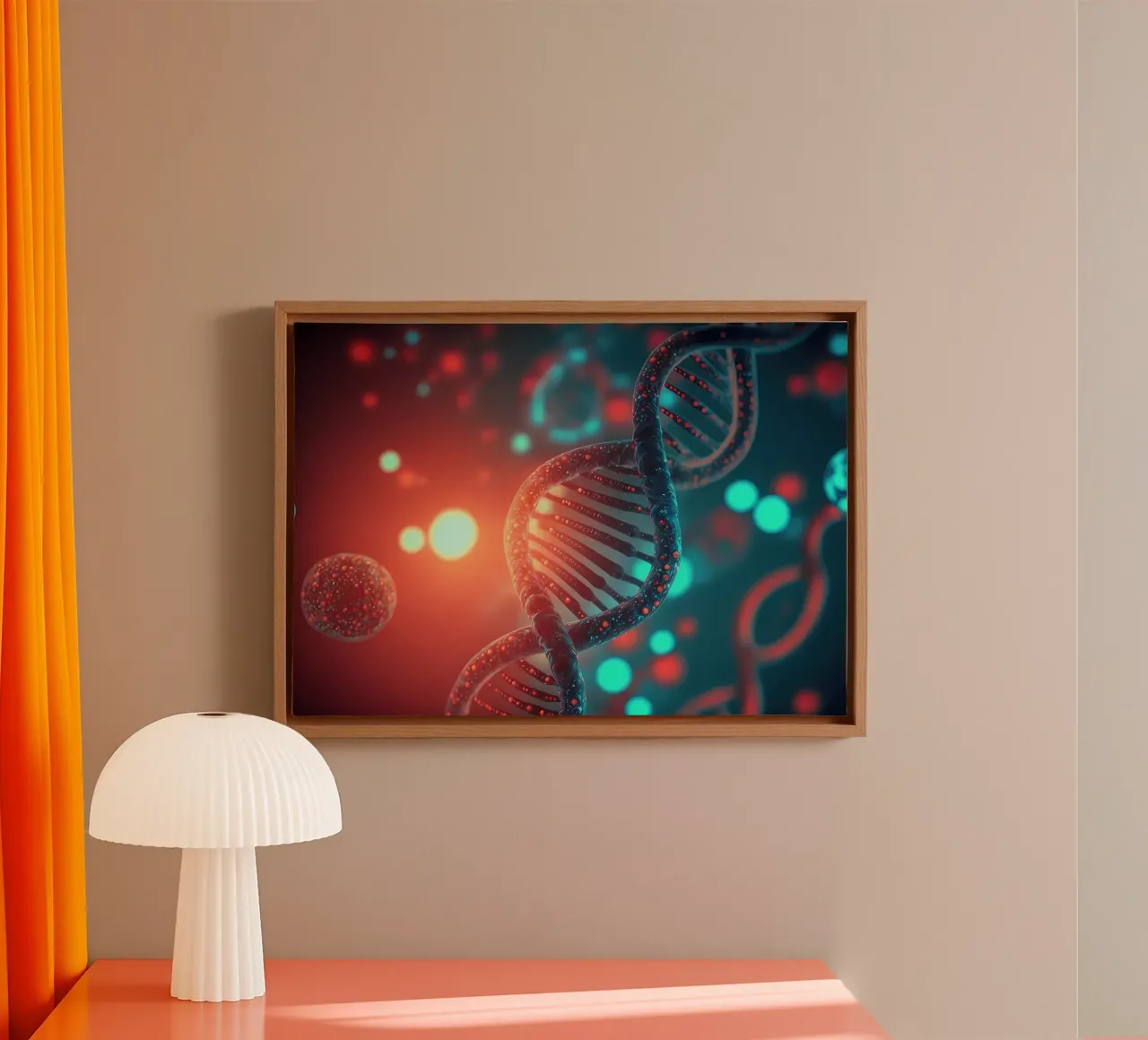 Il codice genetico svelato tela da Delaplane