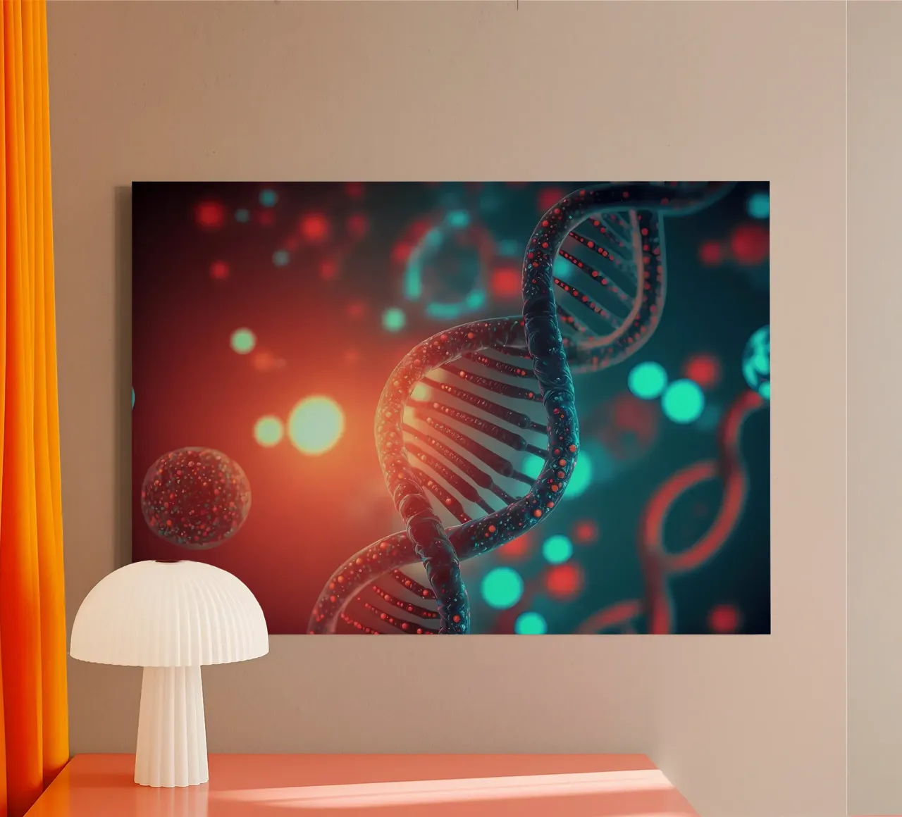 Il codice genetico svelato tela da Delaplane