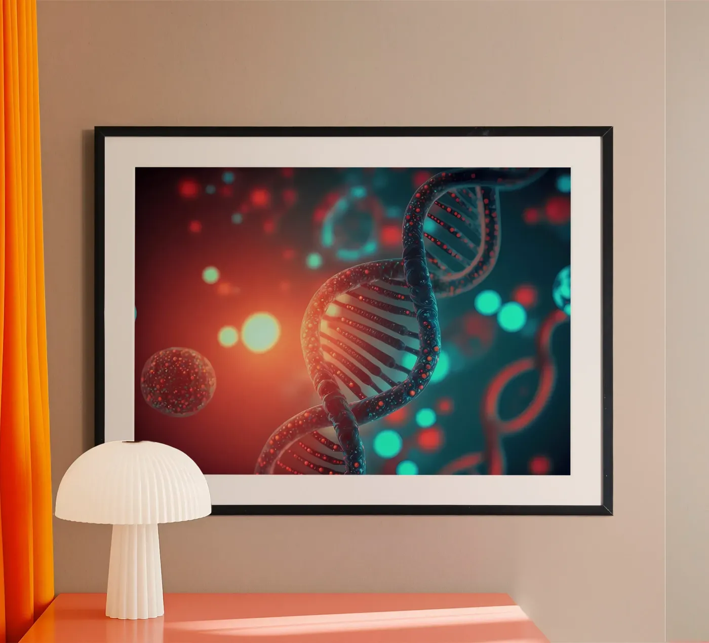 Genetic Code Revealed poster by Delaplane