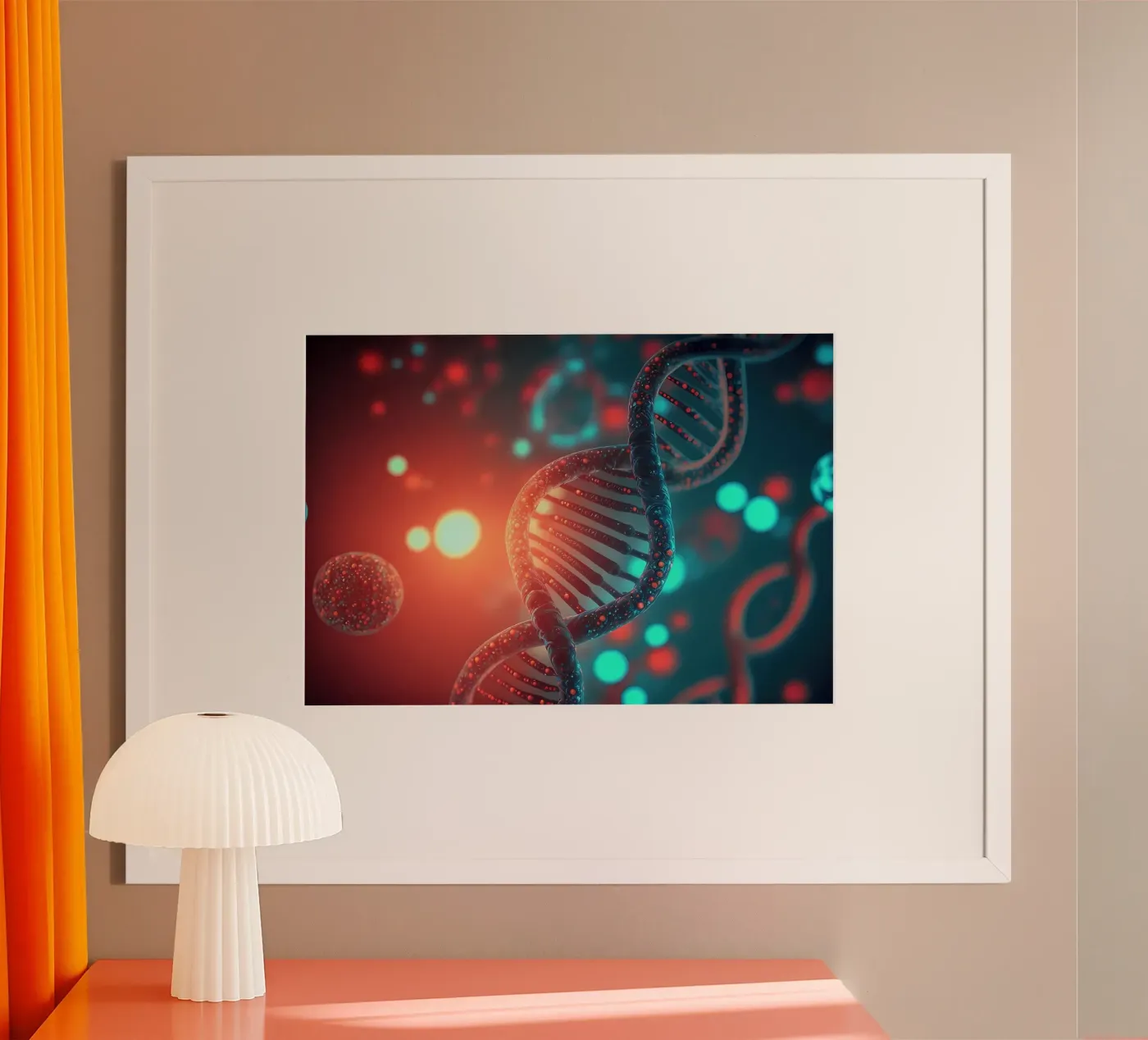 Genetic Code Revealed poster by Delaplane