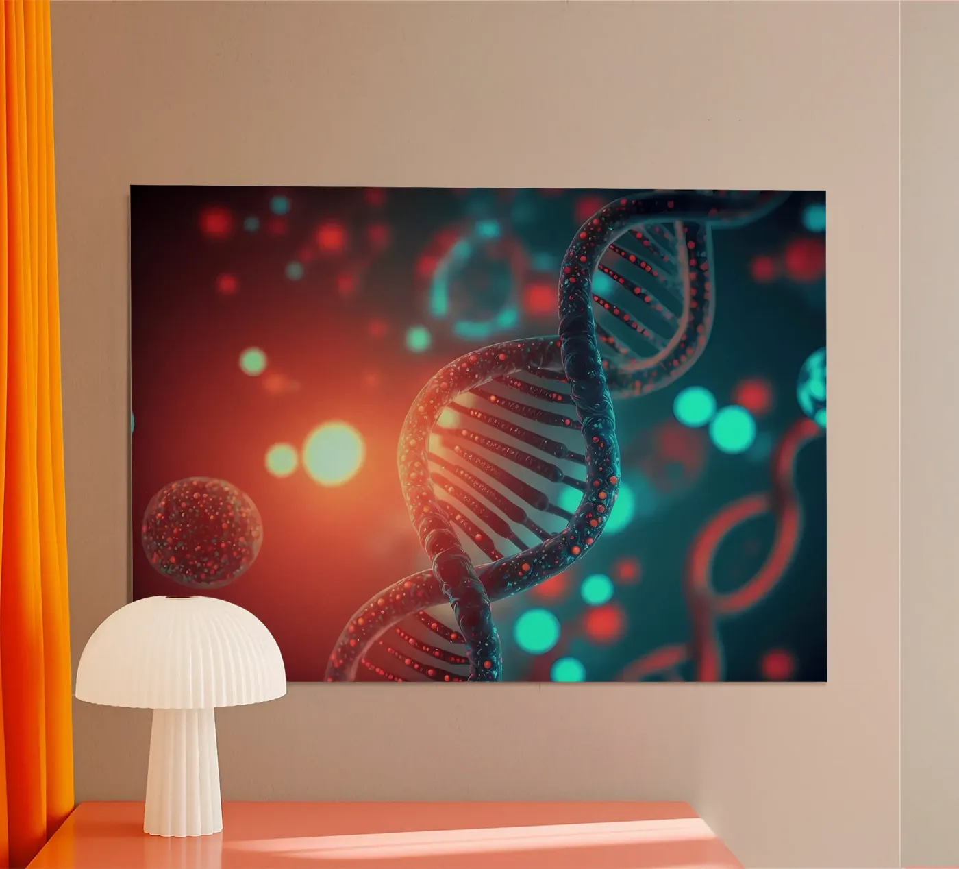 Genetic Code Revealed poster by Delaplane