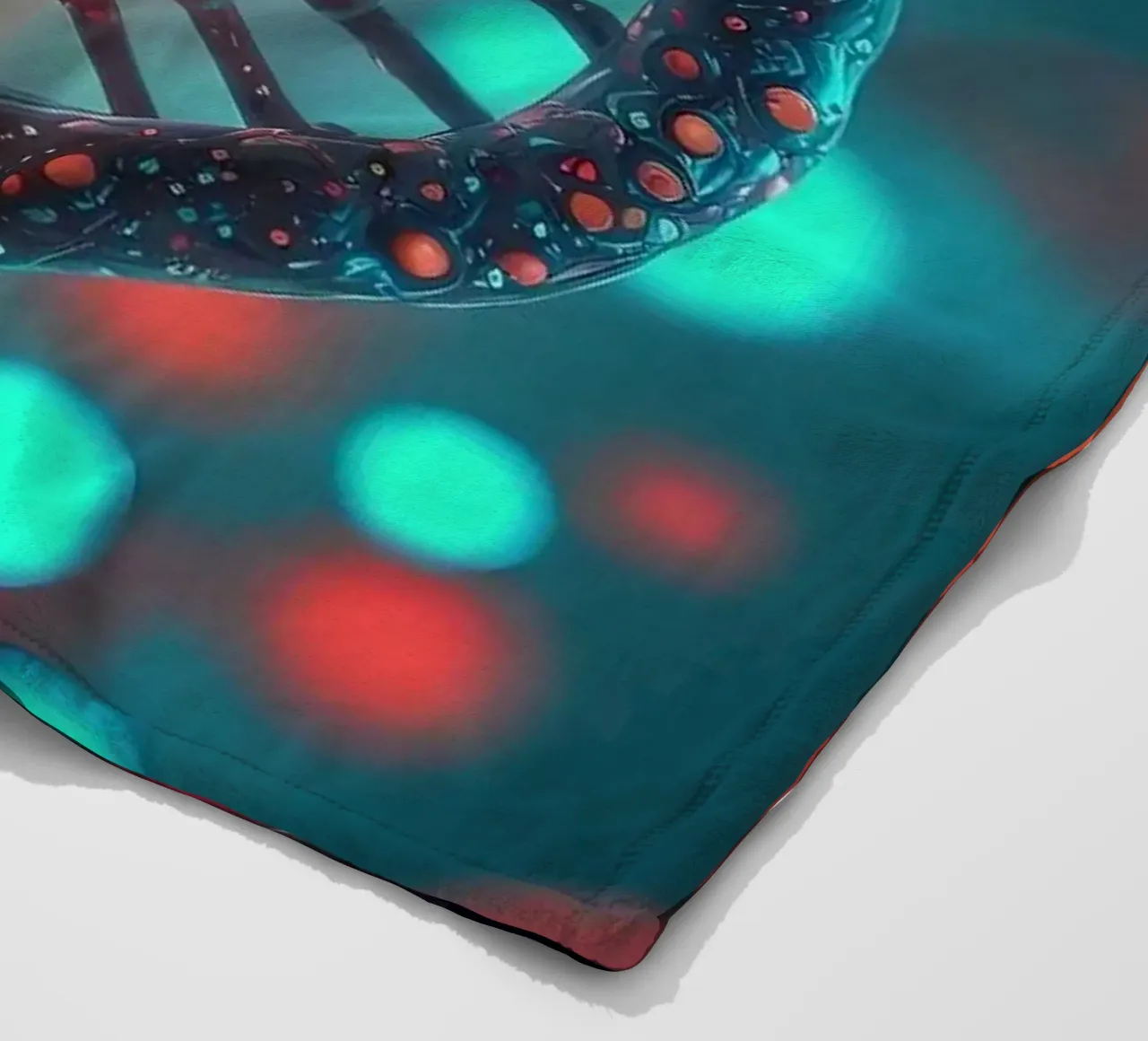 Genetischer Code aufgedeckt Fleecedecke von Delaplane